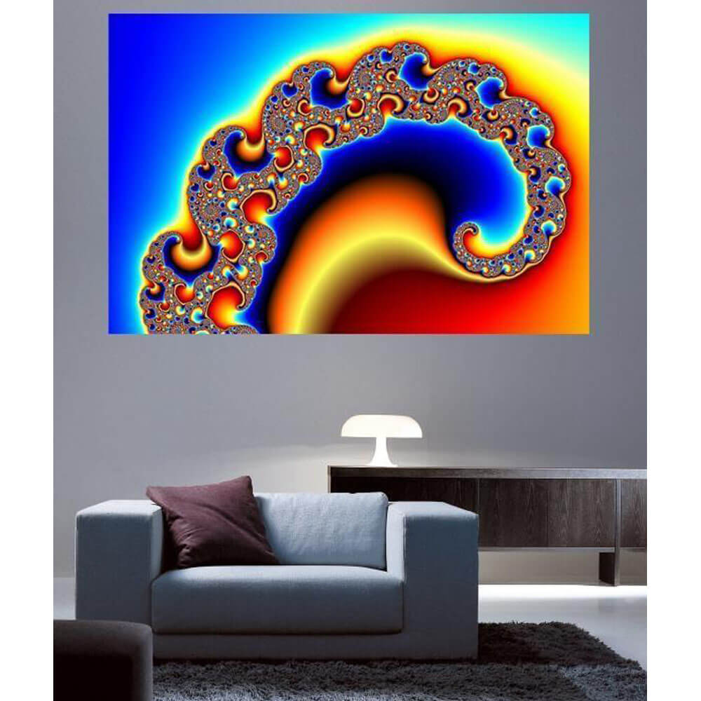 Backlund Dencat Glossy Poster Installed