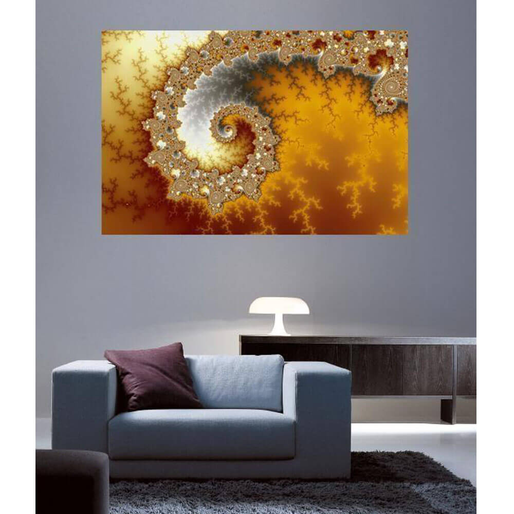 Backlund Escape Glossy Poster Installed