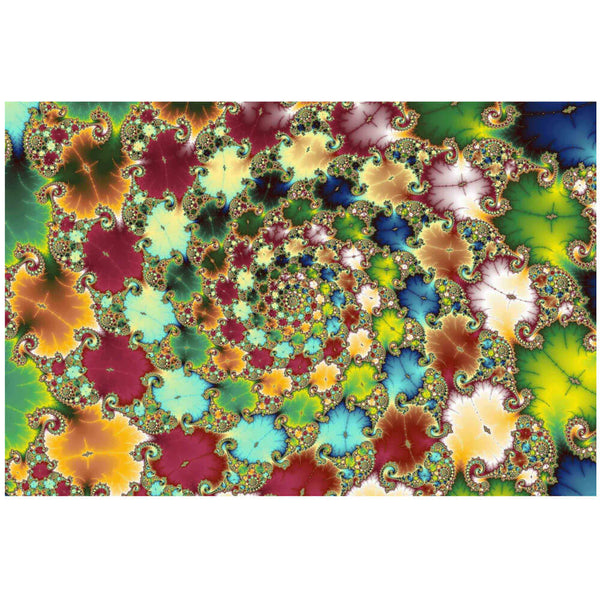 Backlund Fractal Cells Wall Decal