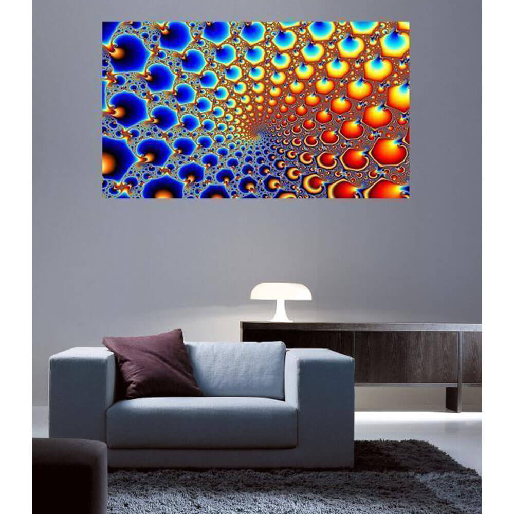 Backlund Hypnotic Portal Wall Decal Installed