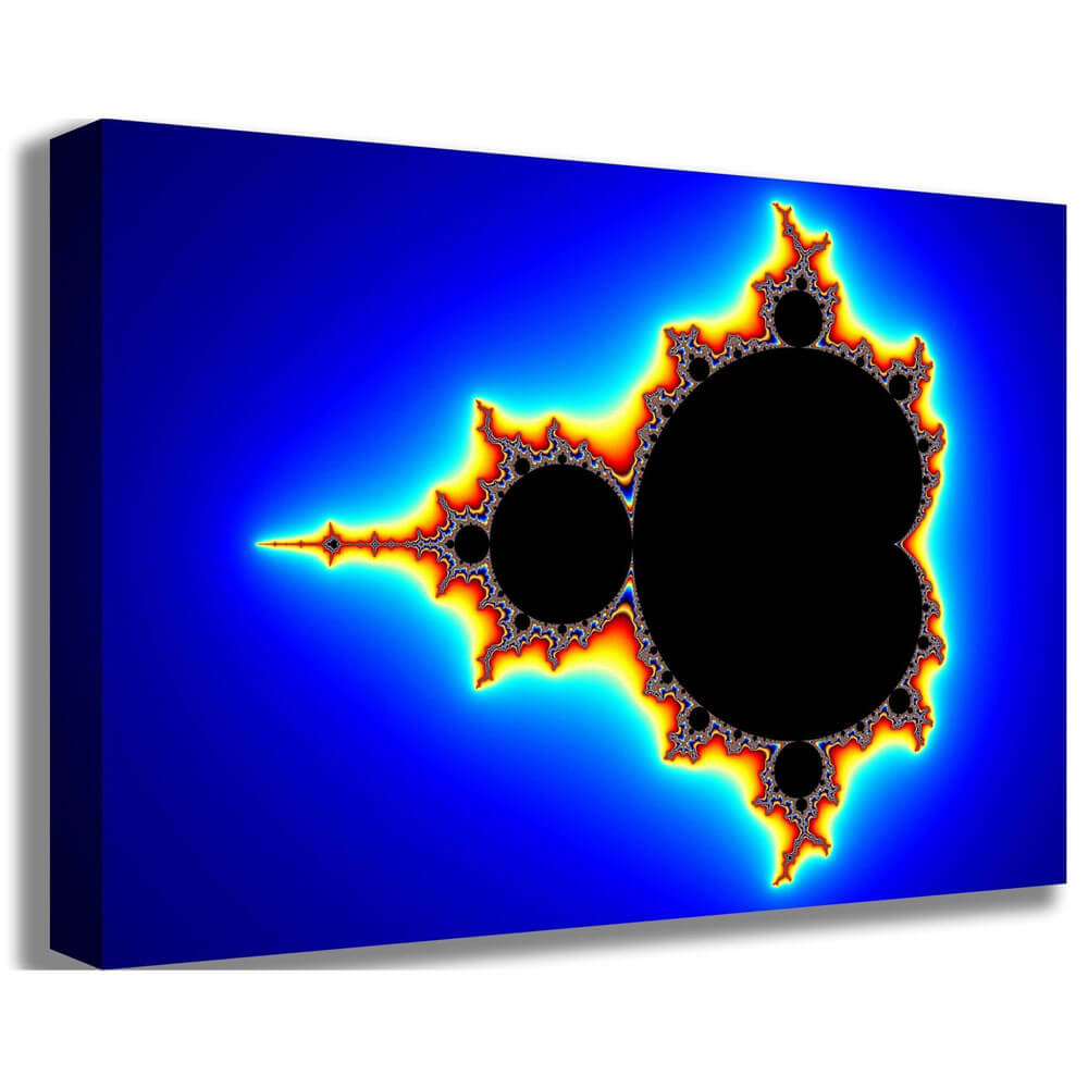 Backlund Mandelbrot III Gallery Wrapped Canvas Print