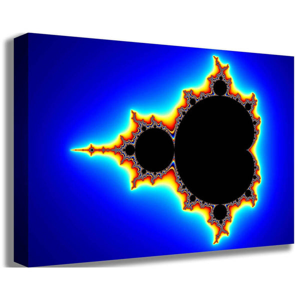 Backlund Mandelbrot III Gallery Wrapped Canvas Print