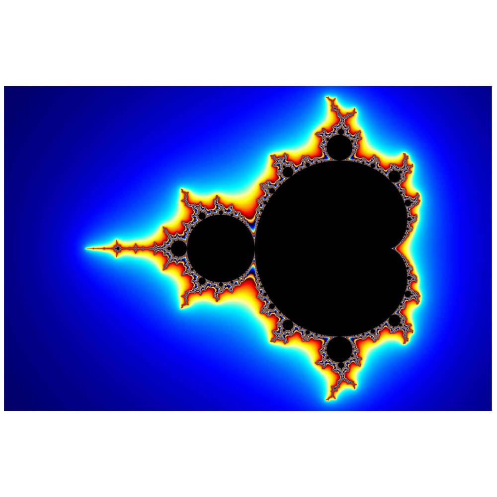Backlund Mandelbrot III Glossy Poster