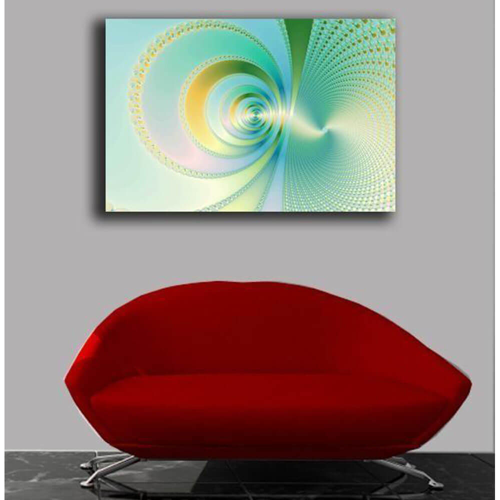 Backlund Monsoon Canvas Print Installed