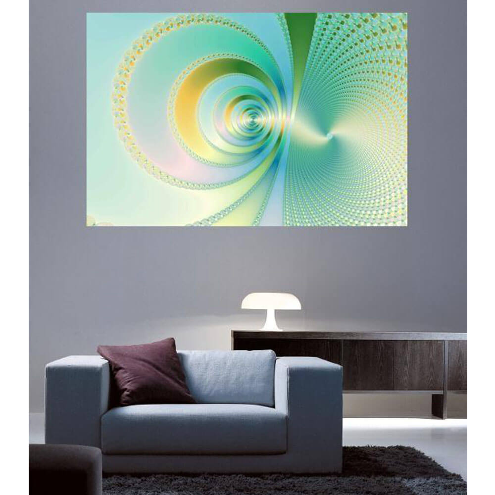 Backlund Monsoon Wall Decal Installed