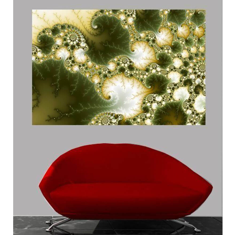 Backlund Polyatomic Glossy Poster Installed