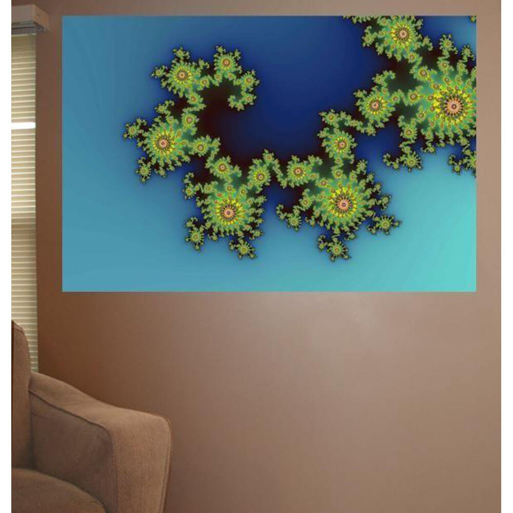 Backlund Sea Creature Glossy Poster Installed