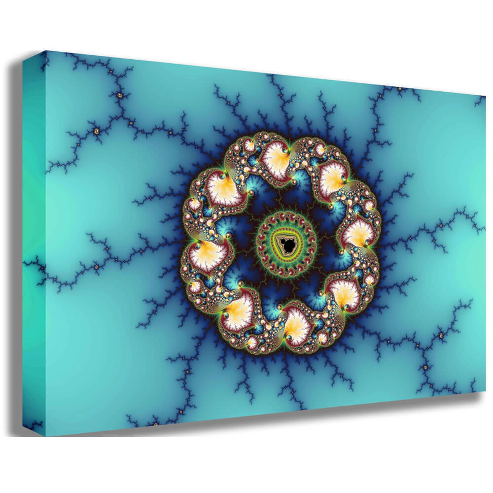 Backlund Whirlpool Gallery Wrapped Canvas Print