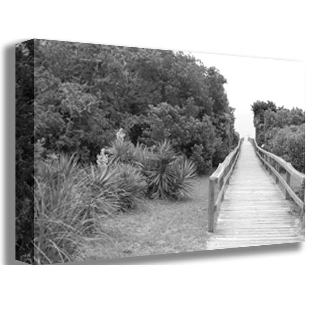 Baker Bridge Gallery Wrapped Canvas Print