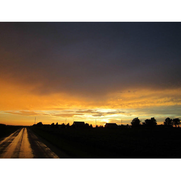 Baker Sunset IV Gloss Poster