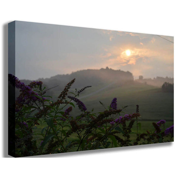 Baker Sunset Heaven Gallery Wrapped Canvas Print