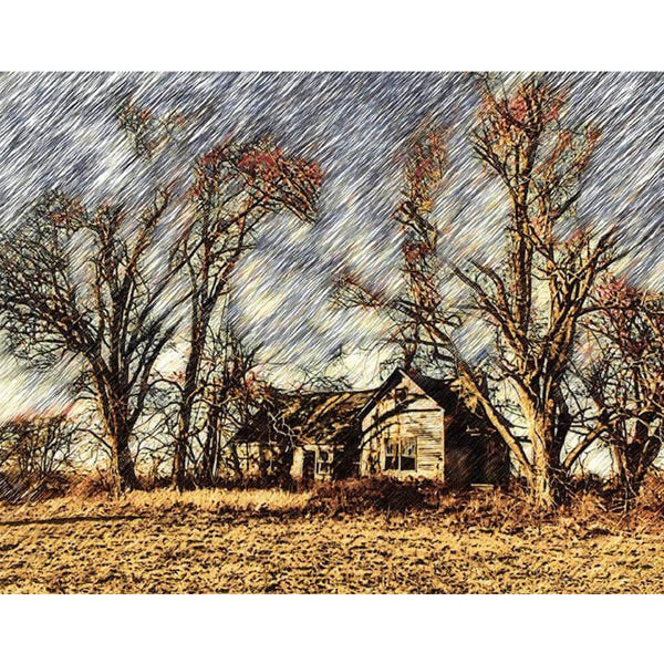 Batie Abandoned House Wall Decal