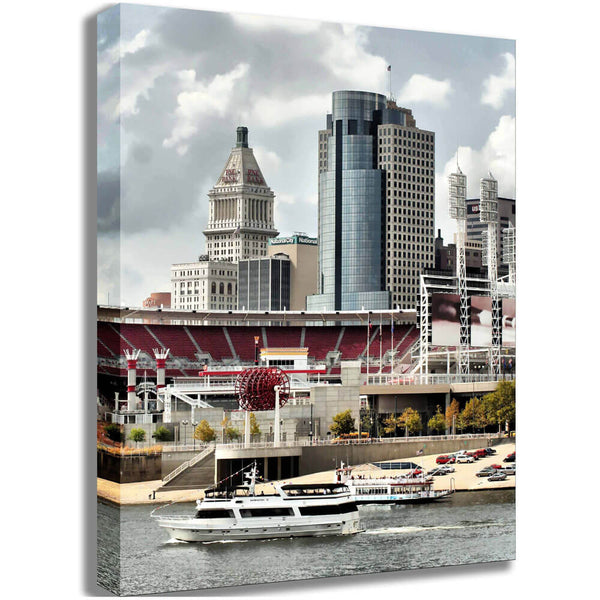 Batie Busy Cincy II Canvas Print
