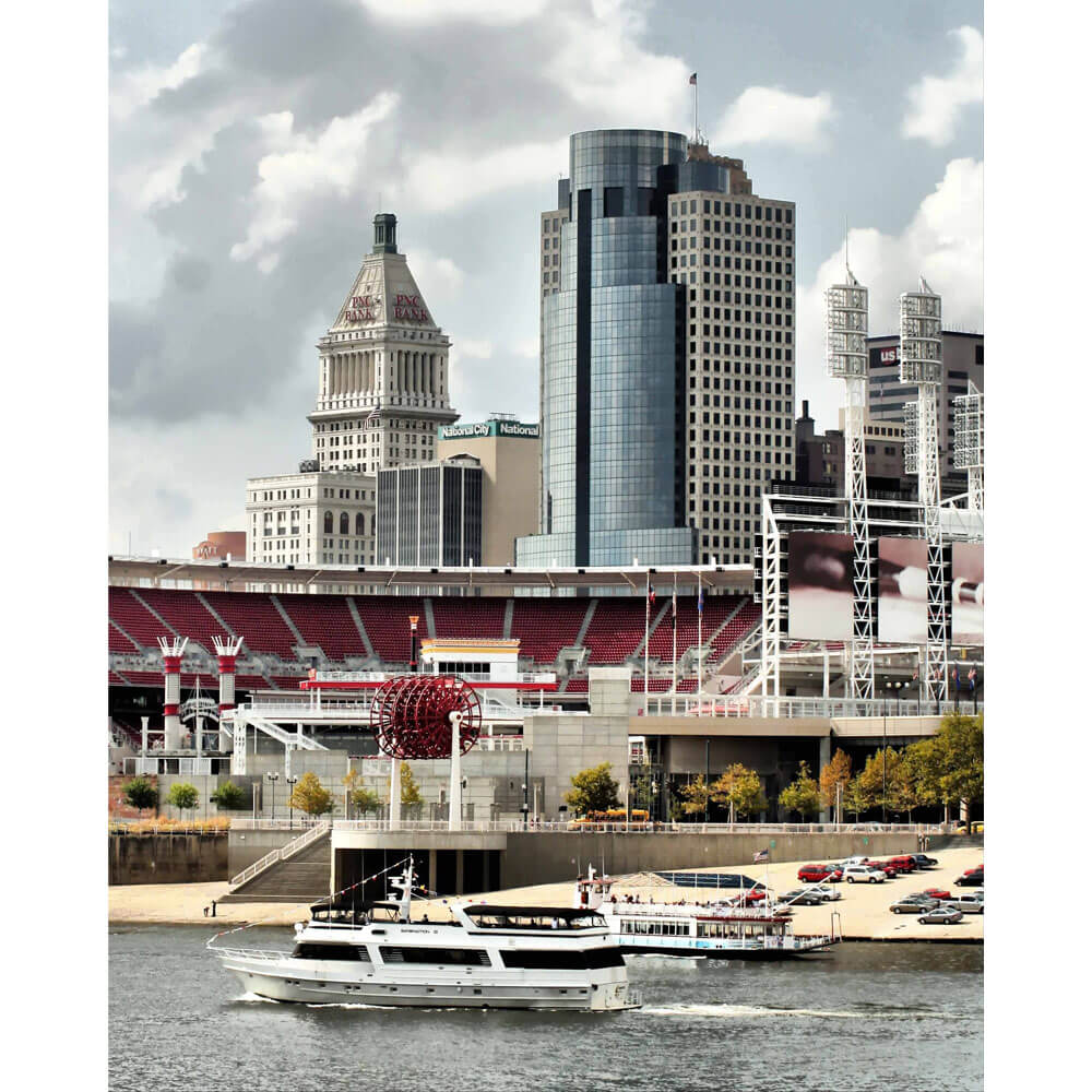 Batie Busy Cincy II Wall Decal