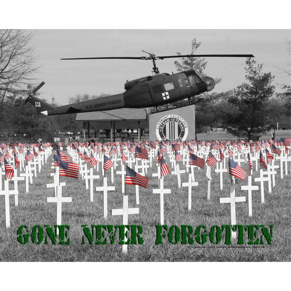Batie Gone Never Forgotten Wall Decal