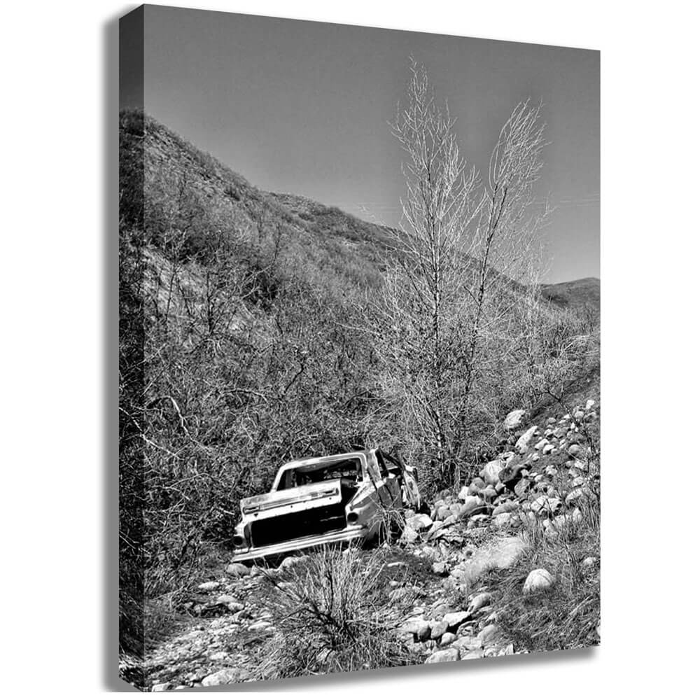 Batie Old Car Canvas Print