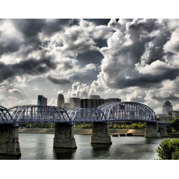 Batie Purple People Bridge Wall Decal