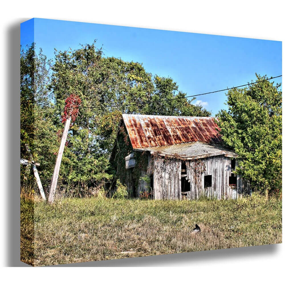 Batie The Shack Canvas Print