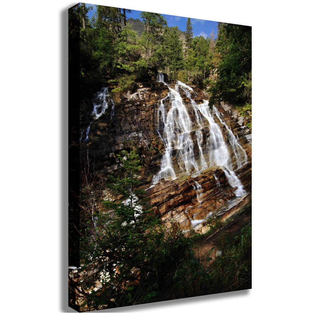Boer Bertha Falls Canvas Print