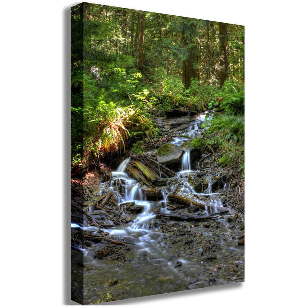 Boer Bridal Falls Canvas Print