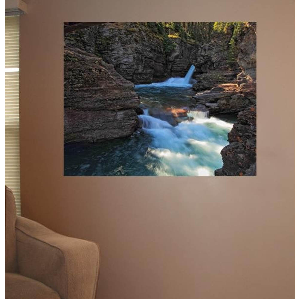 Boer Saint Mary's Falls Wall Decal Installed