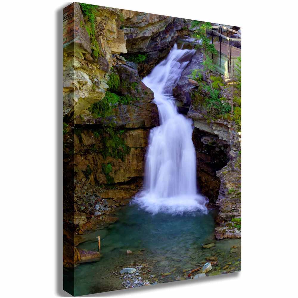 Boer Smooth Waterfall Canvas Print