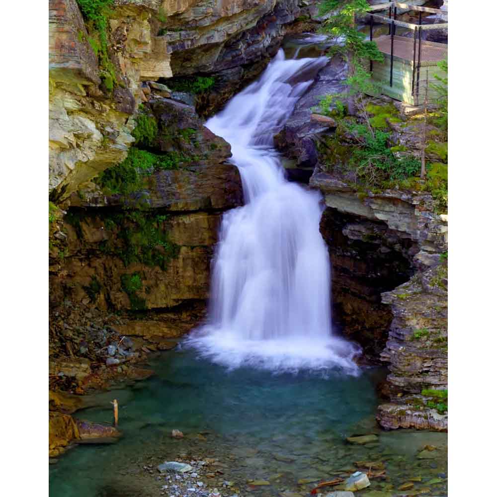 Boer Smooth Waterfall Glossy Poster