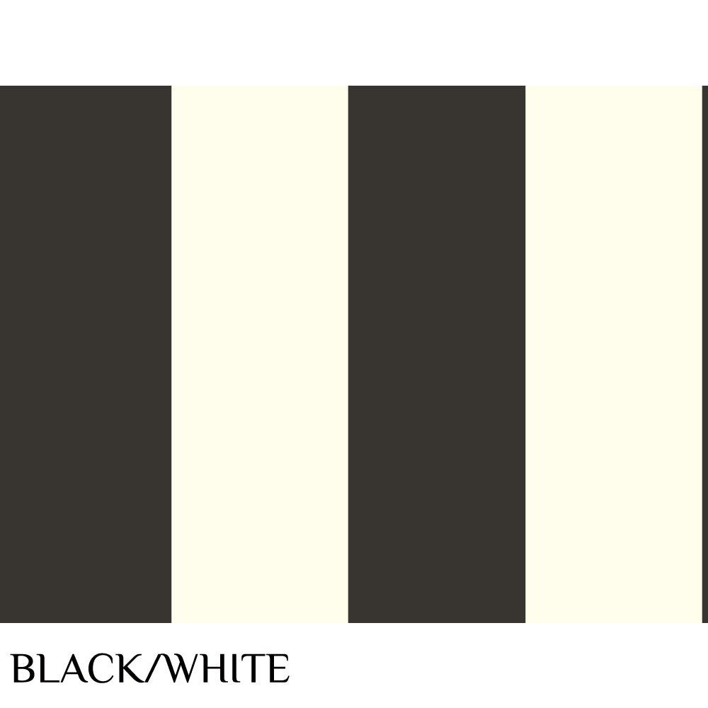 Waverly "Surface Stripe" Black/White Wallpaper