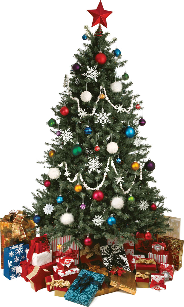 Christmas Tree Wall Decal Cutout