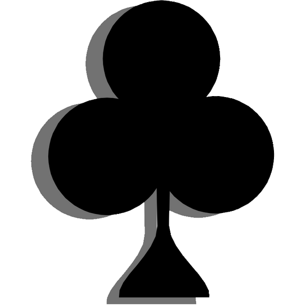 Clubs Wall Decal Cutout