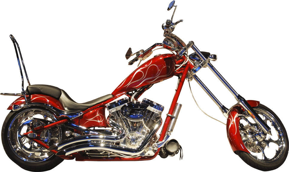 Motorcycle V Wall Decal Cutout