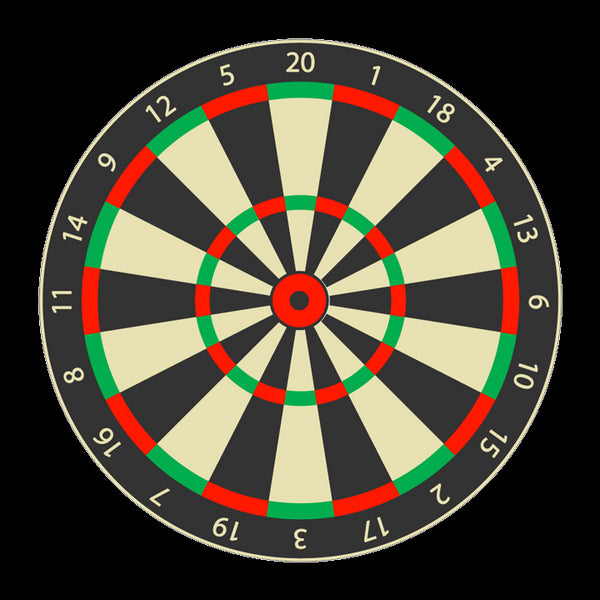 Dart Board Wall Decal Cutout