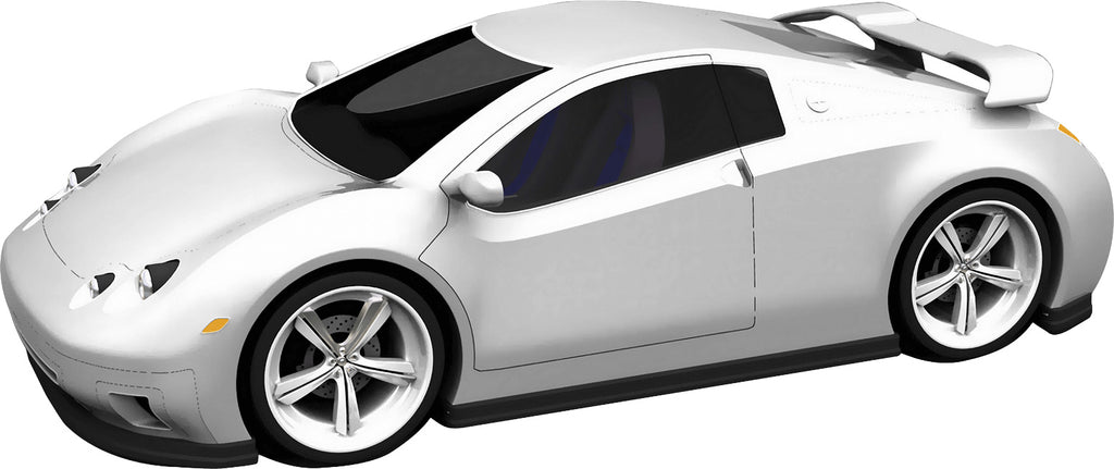 Concept Car Wall Decal Cutout