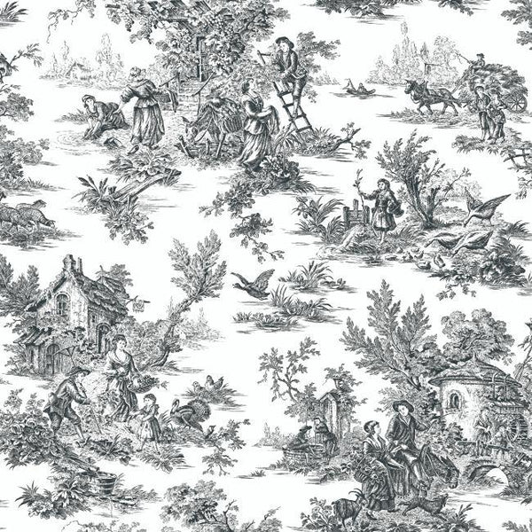 Inspired By Color "Campagne Toile" Wallpaper