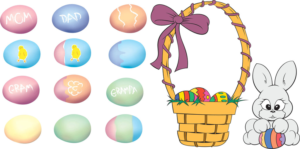 Easter Multi-Pak Wall Decals