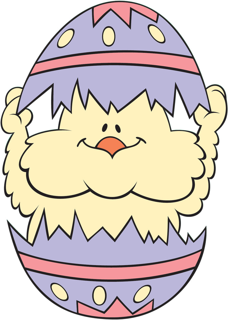 Easter Chick Wall Decal Cutout