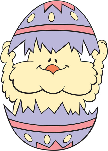 Easter Chick Wall Decal Cutout