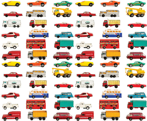 Matchbox Mania Wall Decal Cutouts