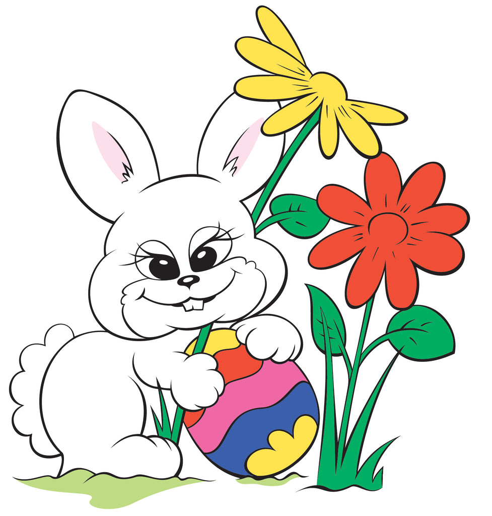 Easter Bunny II Wall Decal Cutout