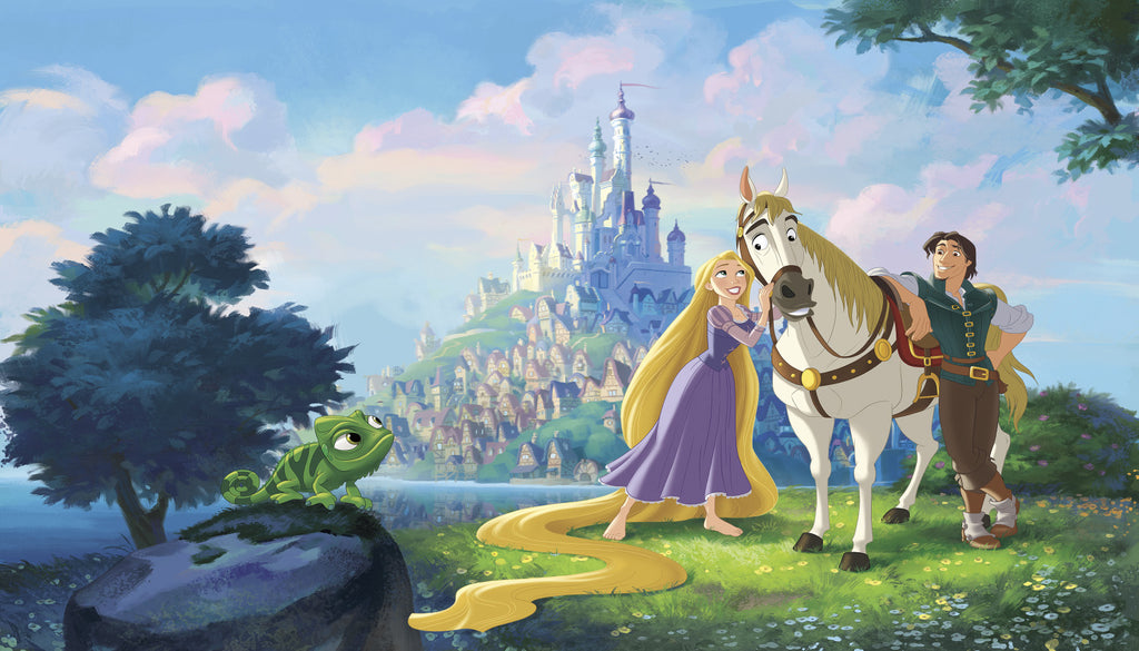 Disney Tangled Prepasted Wall Mural 10.5'W x 6'H