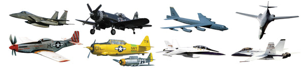 Military Aircraft Multi-Pack III Wall Decals