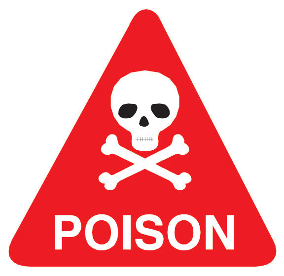 Poison Sign Wall Decal
