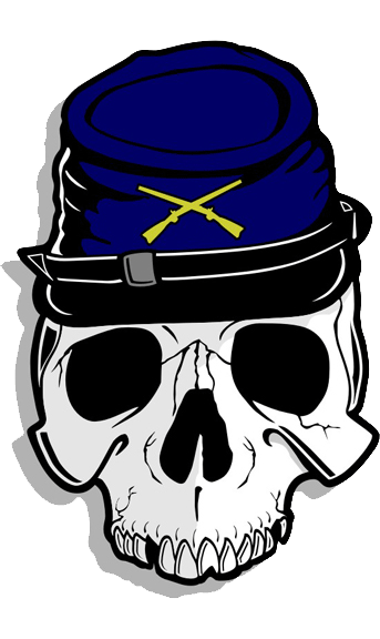 Yankee Skull Wall Decal Cutout