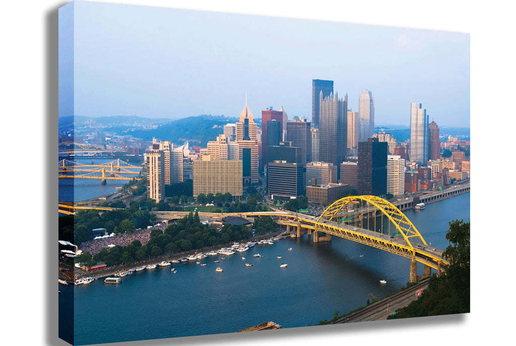 Pittsburgh Canvas Printed