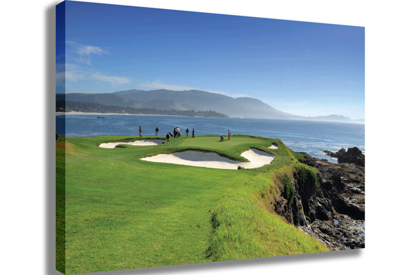 Ocean Green Canvas Printed