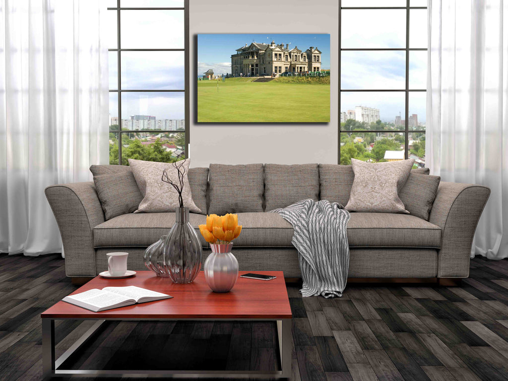 St. Andrew's Golf Club Canvas Installed