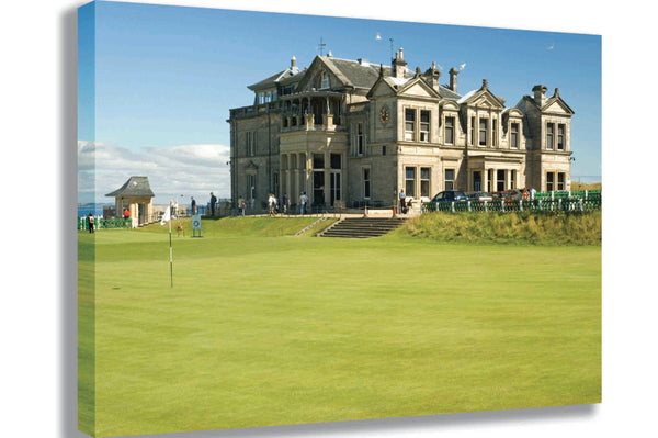 St. Andrew's Golf Club Canvas Printed