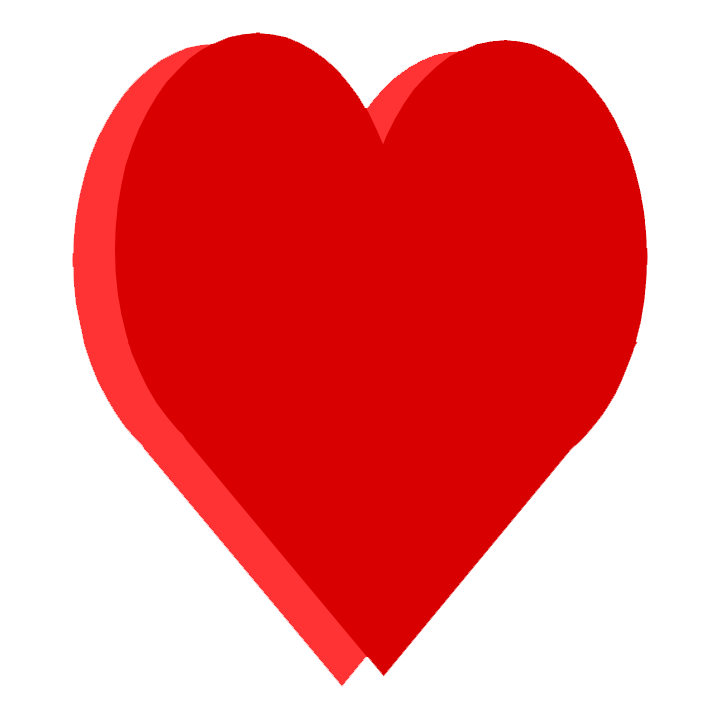 Hearts Wall Decal Cutout