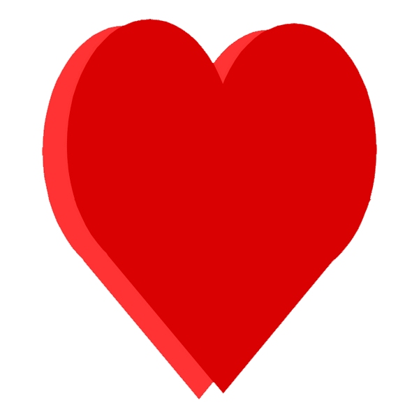 Hearts Wall Decal Cutout