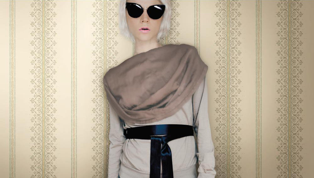 Carey Lind Designs "Radiant Filigree" Wallpaper Installed